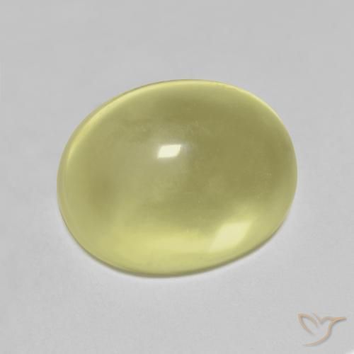 10.98ct Натуральный Средний желтый Кварц, Овал, Прозрачный