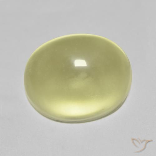 11.17ct Натуральный Средний желтый Кварц, Овал, Прозрачный