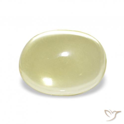 2.68ct Светло-желтый Кварц, Овал, Прозрачный