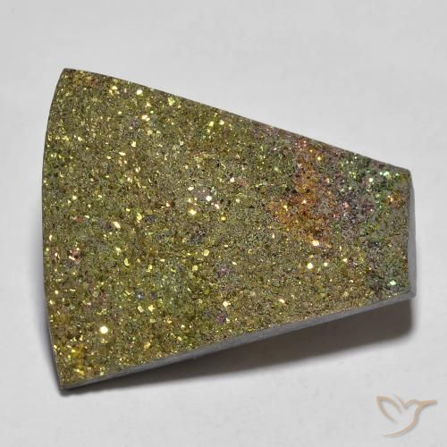 13.82ct Натуральный Многоцветный Радужный пирит, причудливая, Непрозрачный