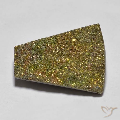 9.90ct Натуральный Многоцветный Радужный пирит, причудливая, Непрозрачный