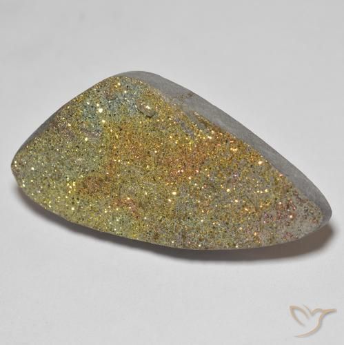 25.92ct Натуральный Многоцветный Радужный пирит, причудливая, Непрозрачный