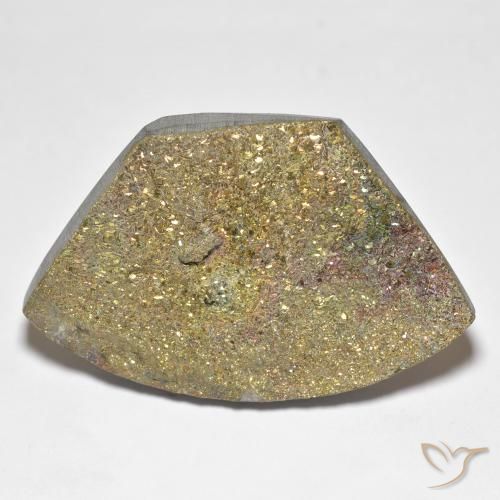 41.18ct Натуральный Многоцветный Радужный пирит, причудливая, Непрозрачный