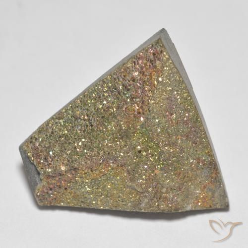 19.72ct Натуральный Многоцветный Радужный пирит, причудливая, Непрозрачный