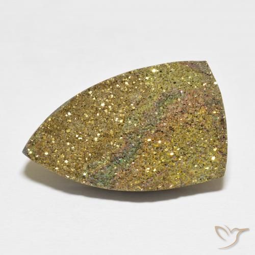 22.45ct Натуральный Многоцветный Радужный пирит, причудливая, Непрозрачный
