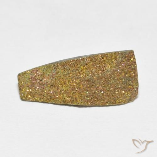 5.20ct Натуральный Многоцветный Радужный пирит, причудливая, Непрозрачный