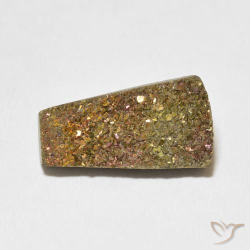 4.97ct Натуральный Многоцветный Радужный пирит, причудливая, Непрозрачный