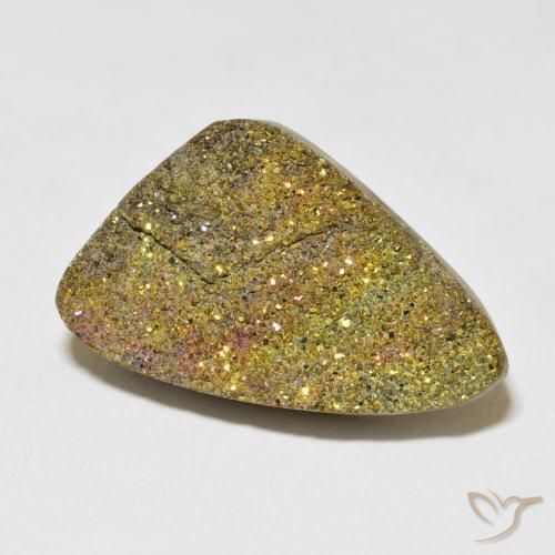 16.77ct Натуральный Многоцветный Радужный пирит, причудливая, Непрозрачный