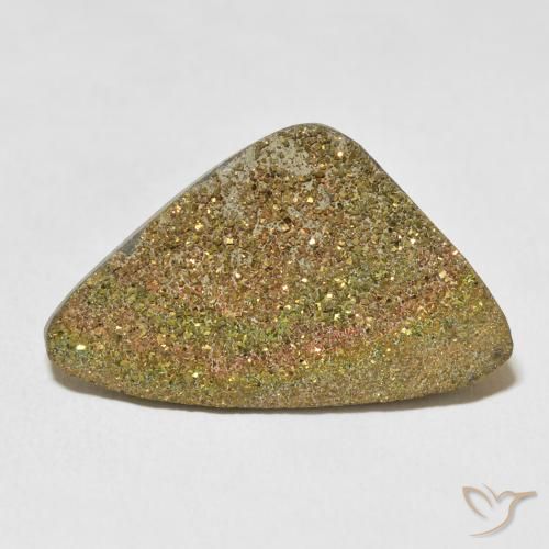 13.00ct Натуральный Многоцветный Радужный пирит, причудливая, Непрозрачный