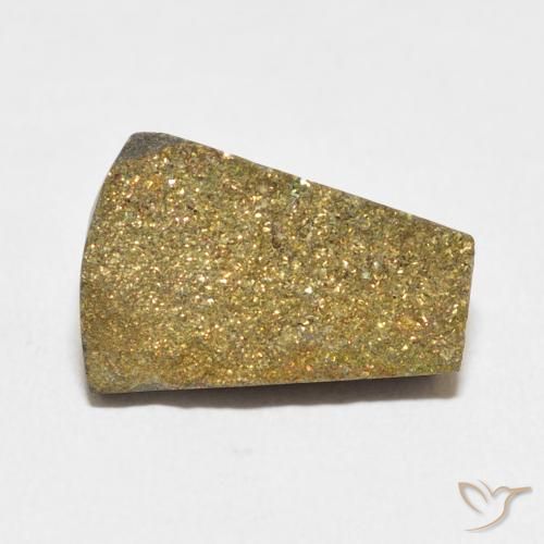 6.39ct Натуральный Многоцветный Радужный пирит, причудливая, Непрозрачный