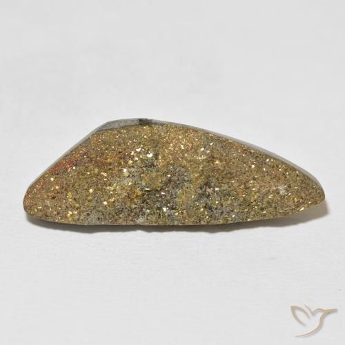 20.49ct Натуральный Многоцветный Радужный пирит, причудливая, Непрозрачный