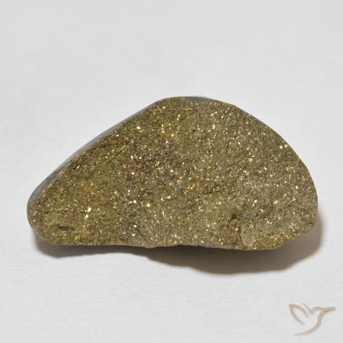24.82ct Натуральный Многоцветный Радужный пирит, причудливая, Непрозрачный