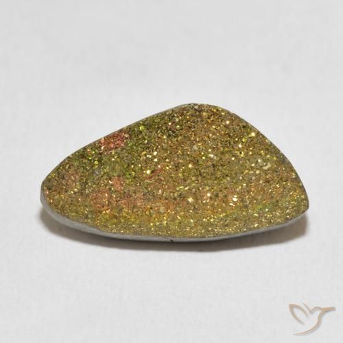 7.15ct Натуральный Многоцветный Радужный пирит, причудливая, Непрозрачный