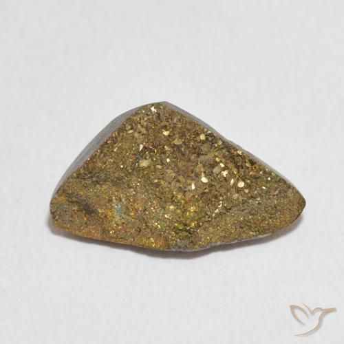 4.50ct Натуральный Многоцветный Радужный пирит, причудливая, Непрозрачный