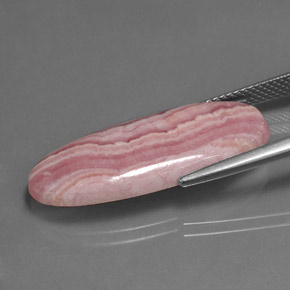 13.35 карата, натуральный Оттенки розового родохрозит, Огранка Овал, Непрозрачный
