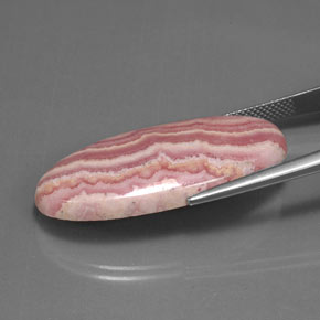 32.68 карата, натуральный Многоцветный родохрозит, Огранка Овал, Непрозрачный