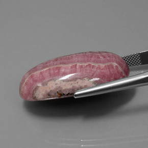 60.60 карата, натуральный Многоцветный родохрозит, Огранка Овал, Непрозрачный