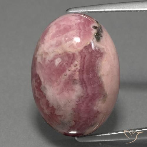 15.86ct Натуральный Многоцветный родохрозит, Овал, Непрозрачный