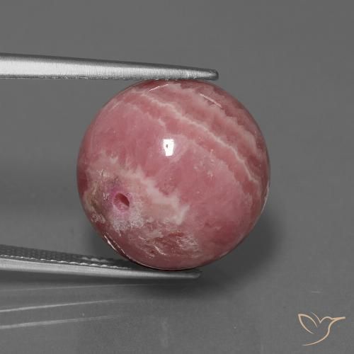 38.55ct Натуральный Многоцветный родохрозит, Сфера / Шар, Непрозрачный