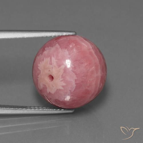 36.70ct Натуральный Многоцветный родохрозит, Сфера / Шар, Непрозрачный