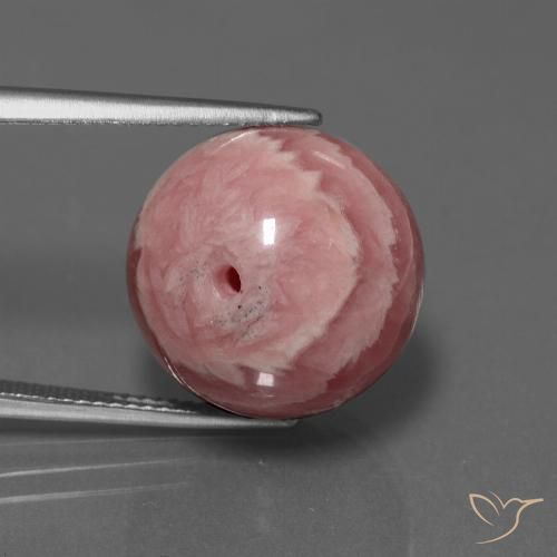 36.61ct Натуральный Многоцветный родохрозит, Сфера / Шар, Непрозрачный