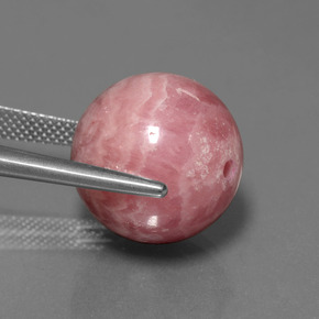 37.10 карата, натуральный Многоцветный родохрозит, Сфера / Шар, Непрозрачный