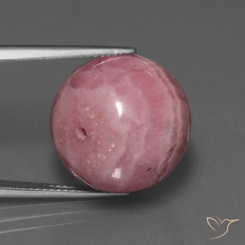 47.68ct Натуральный Многоцветный Родохрозит, Сфера / Шар, Непрозрачный