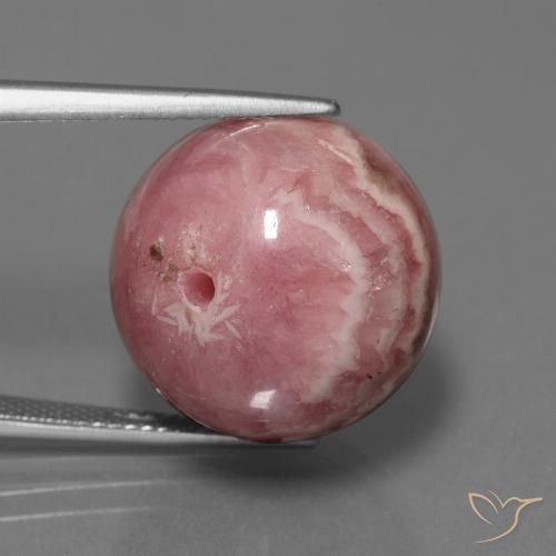 46.41ct Натуральный Многоцветный родохрозит, Сфера / Шар, Непрозрачный