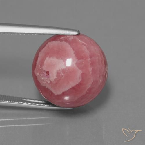 35.84ct Натуральный Многоцветный родохрозит, Сфера / Шар, Непрозрачный