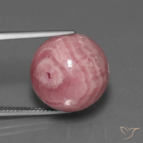 43.90ct Натуральный Многоцветный родохрозит, Сфера / Шар, Непрозрачный