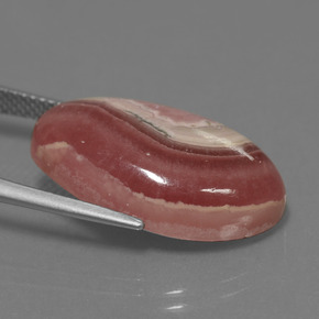 20.95 карата, натуральный Многоцветный родохрозит, Необычная форма, Непрозрачный