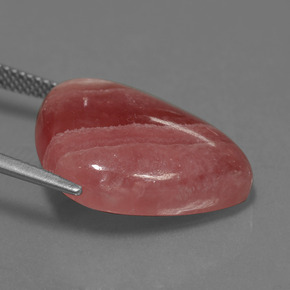 22.02 карата, натуральный Многоцветный родохрозит, Необычная форма, Непрозрачный