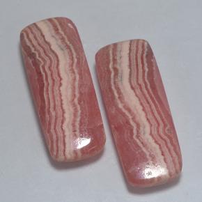 27.45 карата, натуральный Многоцветный родохрозит, Подушка Крой, Полупрозрачный