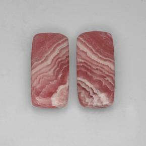 24.93 карата, натуральный Многоцветный родохрозит, Подушка Крой, Полупрозрачный