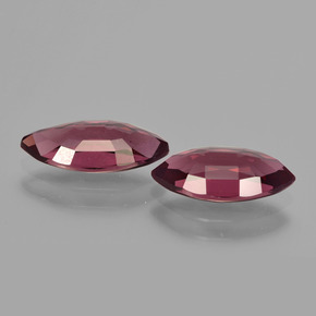  карата, натуральный Малиново-красный Родолитовый гранат, Маркиза, VVS-VS