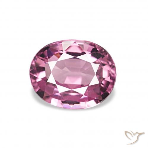 1.12ct Средний фиолетовый Родолитовый гранат, Овал, Чистота VVS