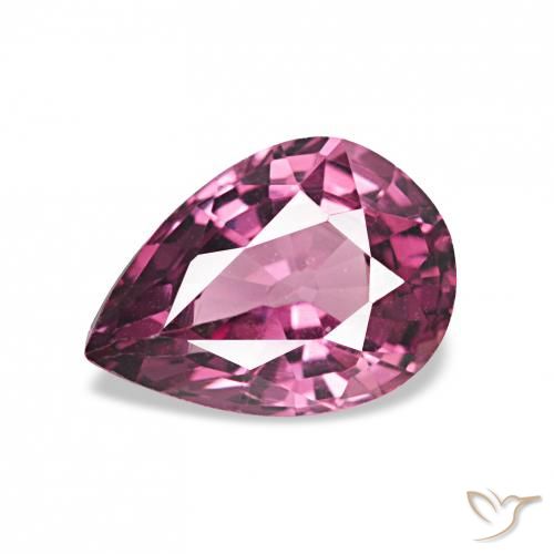 0.97ct Виноград Родолитовый гранат, Форма груши, Чистота VVS