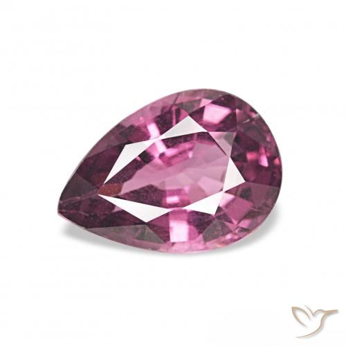 1.16ct Виноград Родолитовый гранат, Форма груши, VVS-VS