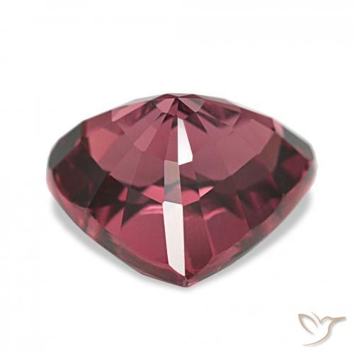4.75 карата, натуральный Medium Dark-Red Родолитовый гранат, Сердце, Чистота VVS