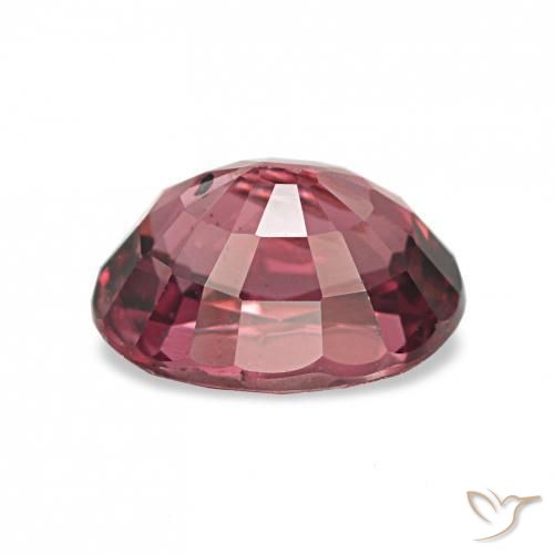 1.24 карата, натуральный Мерло Красный Родолитовый гранат, Овал, Чистота VS