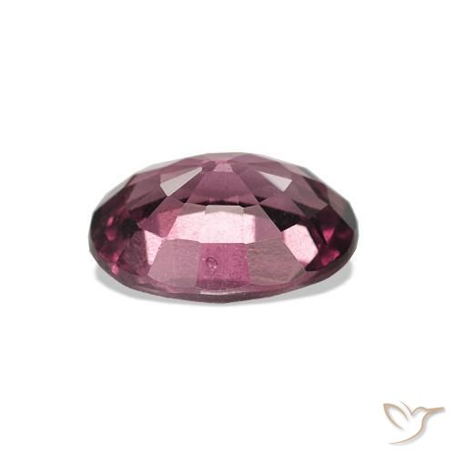 1.03 карата, натуральный Средний фиолетовый Родолитовый гранат, Огранка Овал, Чистота VS