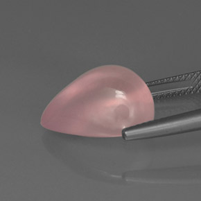 9.46 карата, натуральный Розовый Розовый кварц, Прозрачный, Полупрозрачный