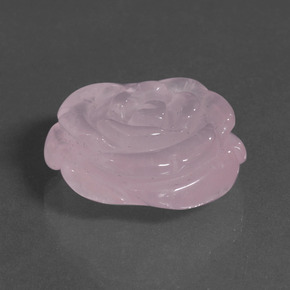 34.64 карата, натуральный Жевательная резинка розовый Розовый кварц, Необычная форма, Полупрозрачный