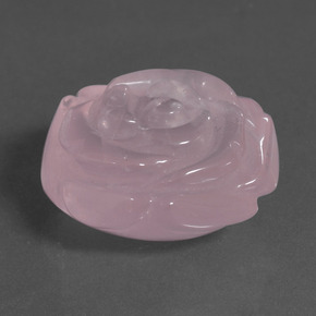 52.80 карата, натуральный Light Pink  Розовый кварц, Необычная форма, Полупрозрачный