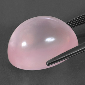 28.84 карата, натуральный Средне-розово-розовый Розовый кварц, Прозрачный, Полупрозрачный