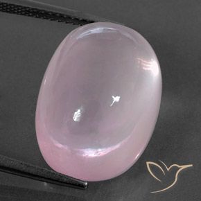 19.62ct Натуральный Жевательная резинка розовый Розовый кварц, Овал, Прозрачный