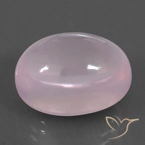 19.02 карата, натуральный Light Pink  Розовый кварц, Овал, Прозрачный