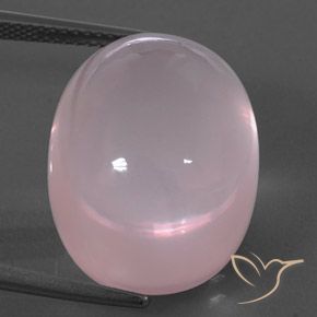 28.99ct Натуральный Оттенки розового Розовый кварц, Овал, Прозрачный