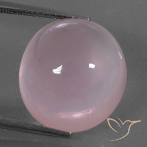 18.94ct Натуральный Оттенки розового Розовый кварц, Овал, Прозрачный
