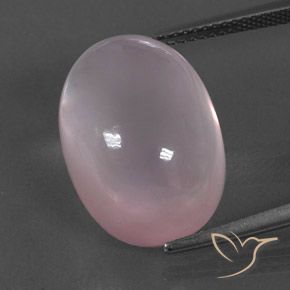 18.98ct Натуральный Кораллово-розовый Розовый кварц, Овал, Прозрачный